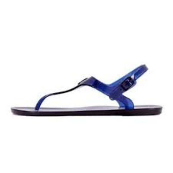 Nautica Women's Jelly Sandals - Navy Blue Gustava Thong-Strap Flip Flops - Picture 3 of 4